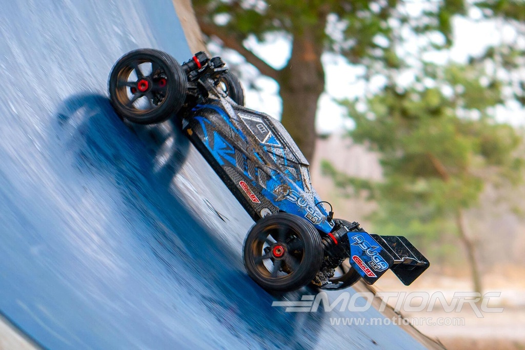 Team Corally Asuga XLR Blue Large Scale 4WD Monster Buggy - RTR COR00288-B