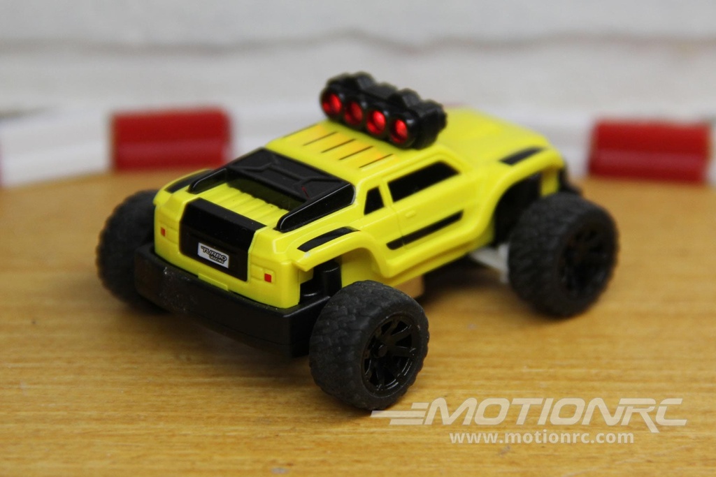 Turbo Racing Monster Truck Yellow 1/76 Scale 2WD - RTR TBRC81Y