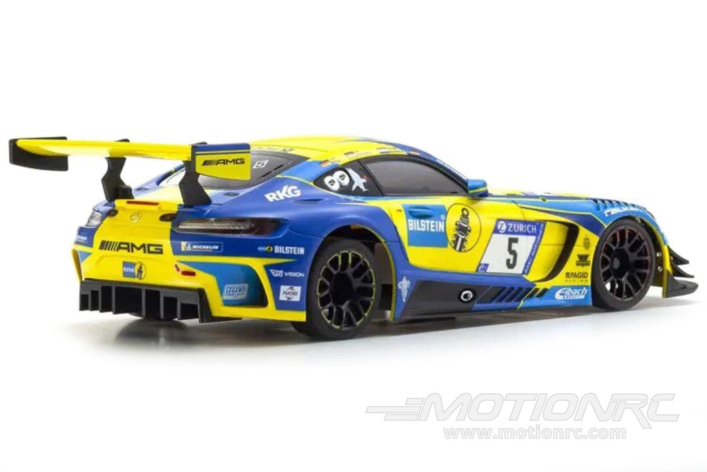 Kyosho Mini-Z Mercedes-AMG GT3 No. 5 24H Nurburgring 2018 1/27 Scale RWD Car - RTR KYO32345BLY