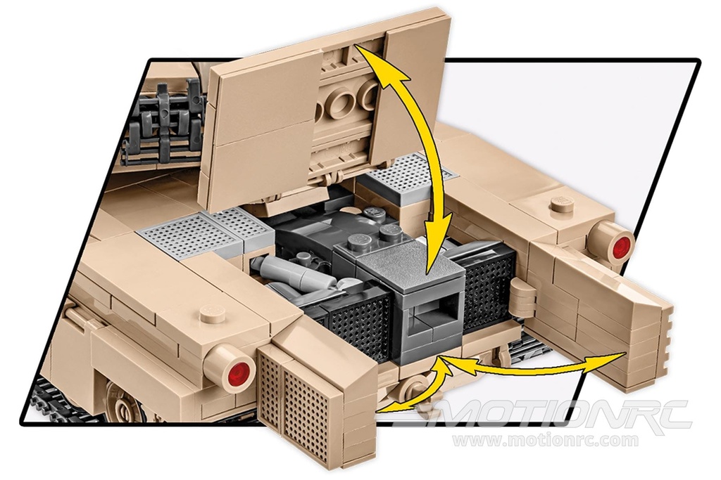COBI M1A2 Abrams Tank 1:35 Scale Building Block Set COBI-2622