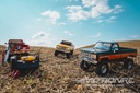 FMS FCX18 Chevy K10 Yellow 1/18 Scale 4WD Crawler - RTR FMS11851RTRYL