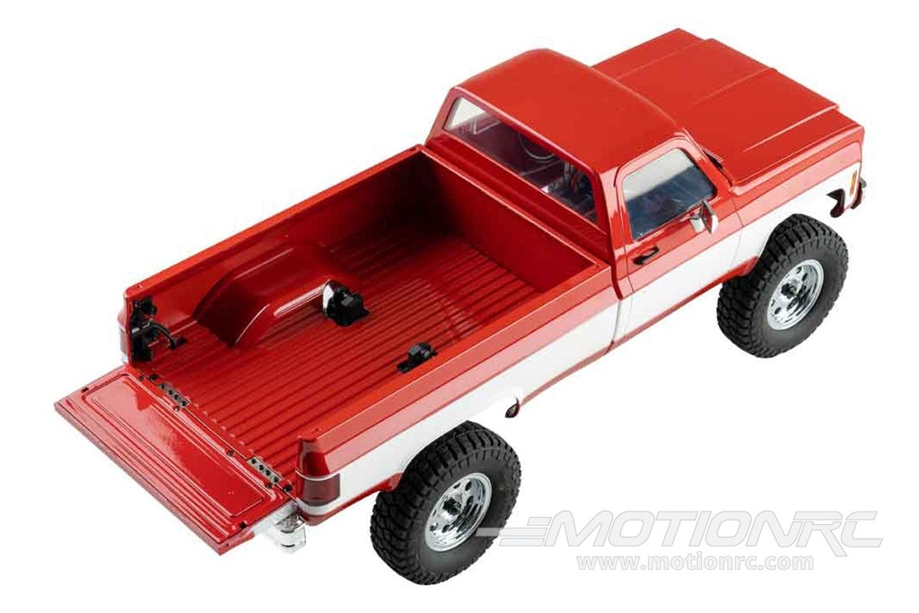 FMS FCX18 Chevy K10 Red 1/18 Scale 4WD Crawler - RTR FMS11851RTRRD