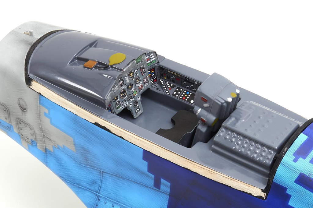 Black Horse 1635mm Mig-29 Turbine Fuselage with Hatch