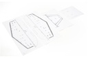 Nexa 1580mm P-39 Air Cobra Covering Set (Fuselage and Tail)