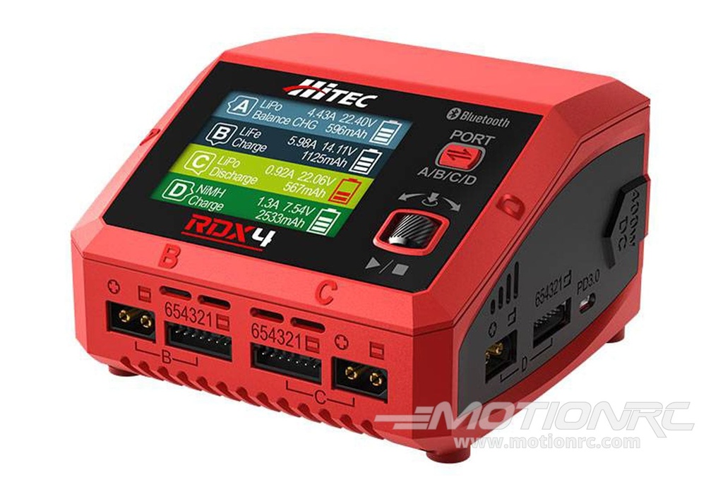 Hitec RDX4 AC/DC Multi-Function Smart Charger HRC44354