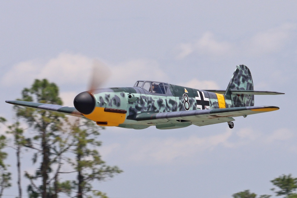 Black Horse Messerschmitt BF 109G 2255mm (89") Wingspan - ARF