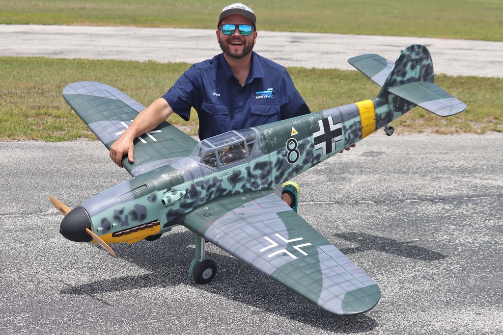 Black Horse Messerschmitt BF 109G 2255mm (89") Wingspan - ARF