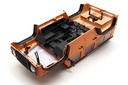 Primus 1/10 Scale Pro Crawler Orange Assembled Body Set