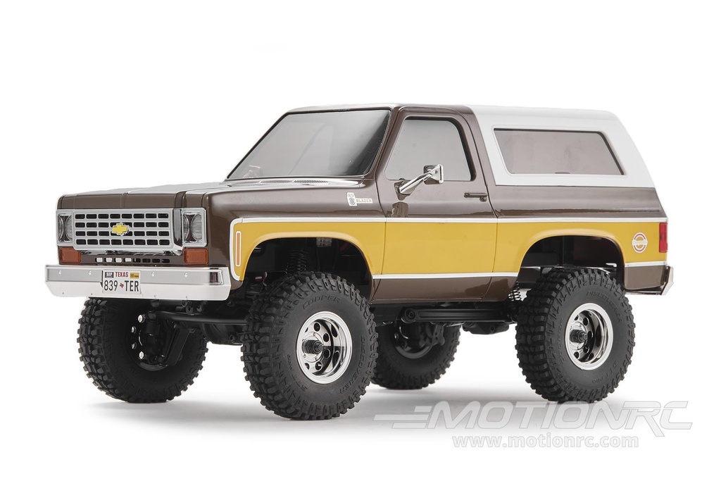 FMS FCX24 Chevy K5 Blazer Brown 1/24 Scale 4WD Crawler - RTR FMS12403RTRBR