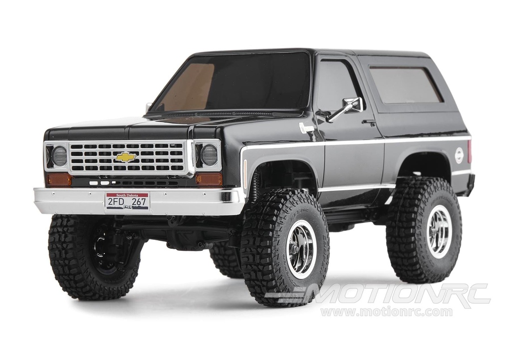 FMS FCX24 Chevy K5 Blazer Black 1/24 Scale 4WD Crawler - RTR FMS12403RTRBK