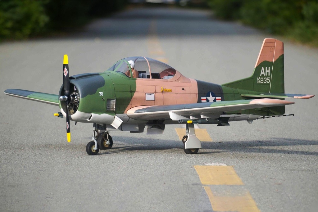 Nexa T-28 Trojan Camo 1770mm (69") Wingspan - ARF