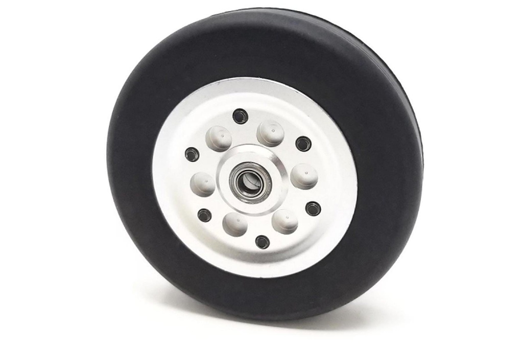 JP Hobby 60mm (2.36") x 16mm Rubber Wheel for 4mm Axle