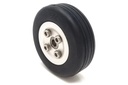 JP Hobby 40mm (1.57") x 13mm Rubber Wheel for 4mm Axle