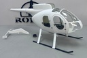 Roban MD-500E White 600 Size Helicopter Scale Conversion - KIT