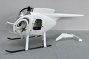 Roban MD-500D White 600 Size Helicopter Scale Conversion - KIT