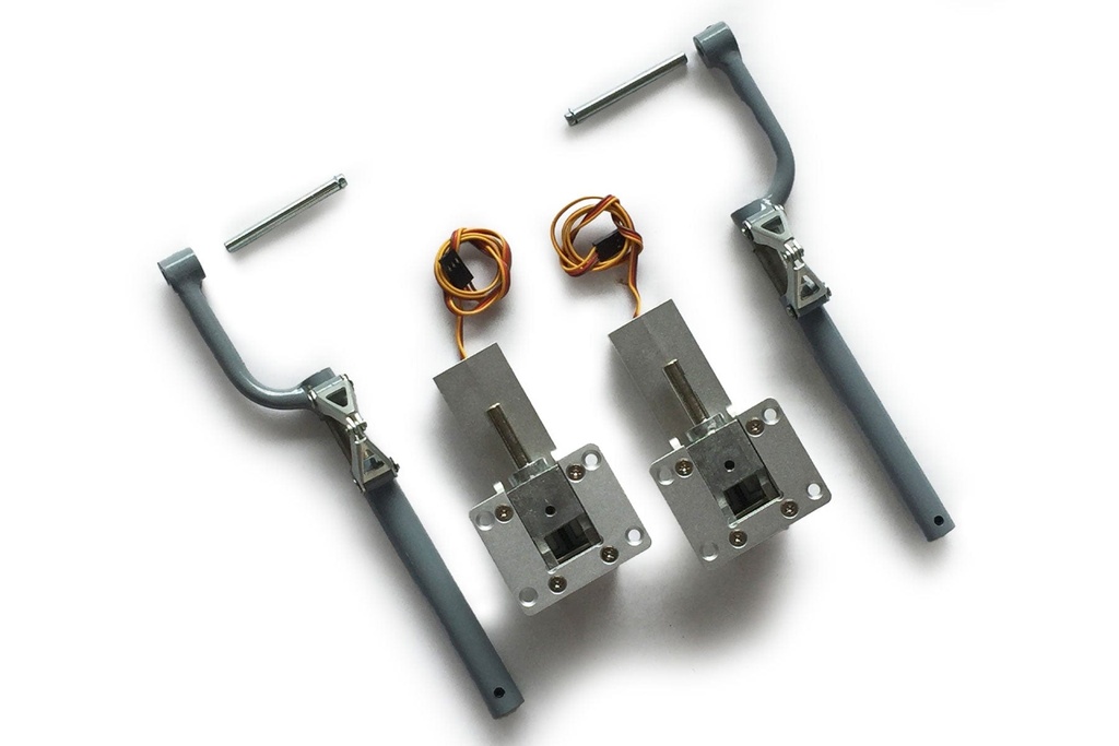 Nexa 2020mm Full Metal E-Retracts with Struts