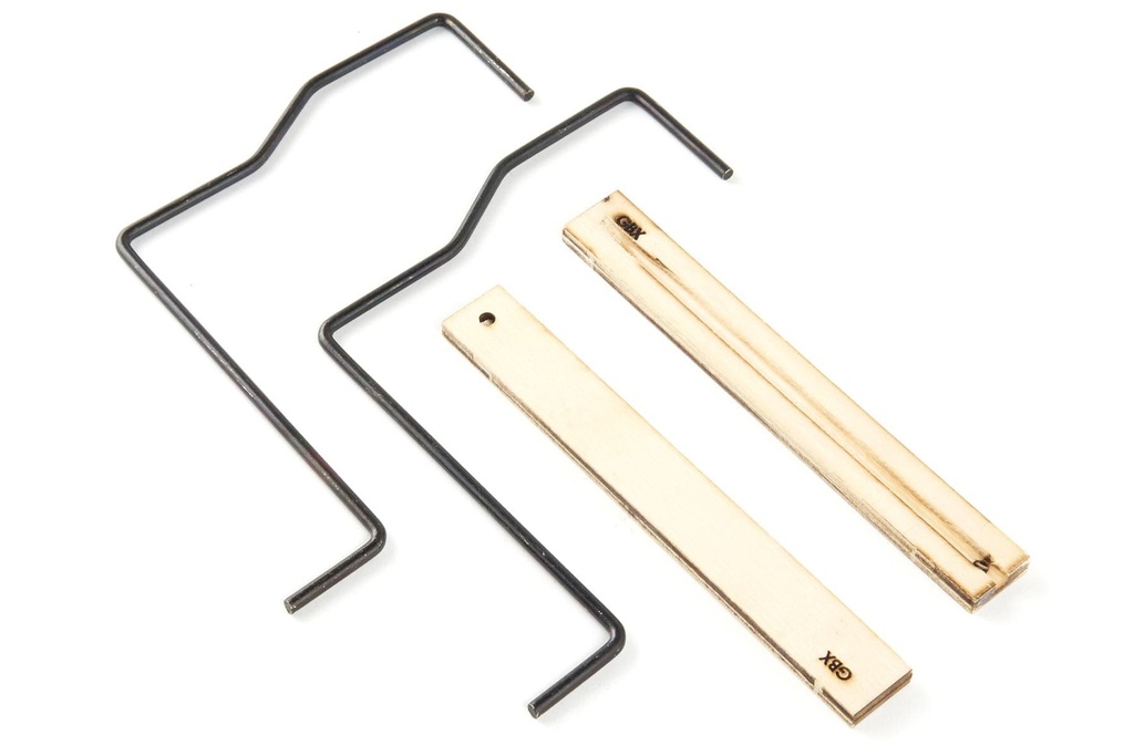 Nexa 1540mm D3A1 Aichi Landing Gear Wood Parts Set