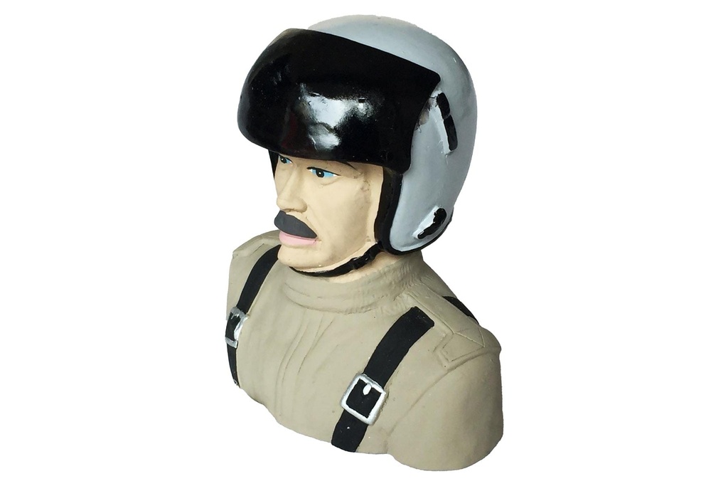 Nexa 106mm (4.2") Civil Pilot Figure - Tan