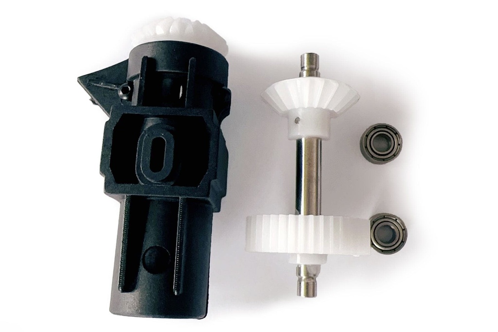 Phoenixtech 600 Size 600ESP Torque Tube Front Drive Gear Assembly