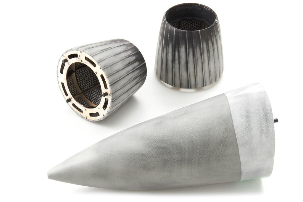 Black Horse 1635mm Mig-29 Turbine Fuselage Parts Set