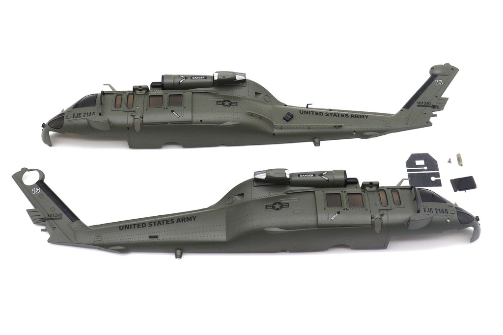 RotorScale 220 Size UH-60 Black Hawk Fuselage Set