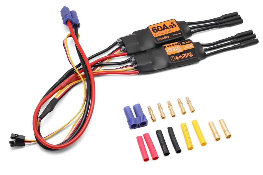 Freewing 64mm EDF F-14 Tomcat Dual 60A ESCs