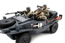 Torro 1/16 Scale Figures Schwimmwagen Crew Set Paratrooper Winter