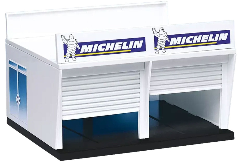 Carrera Pit Stop Lane Double Garage with Railing