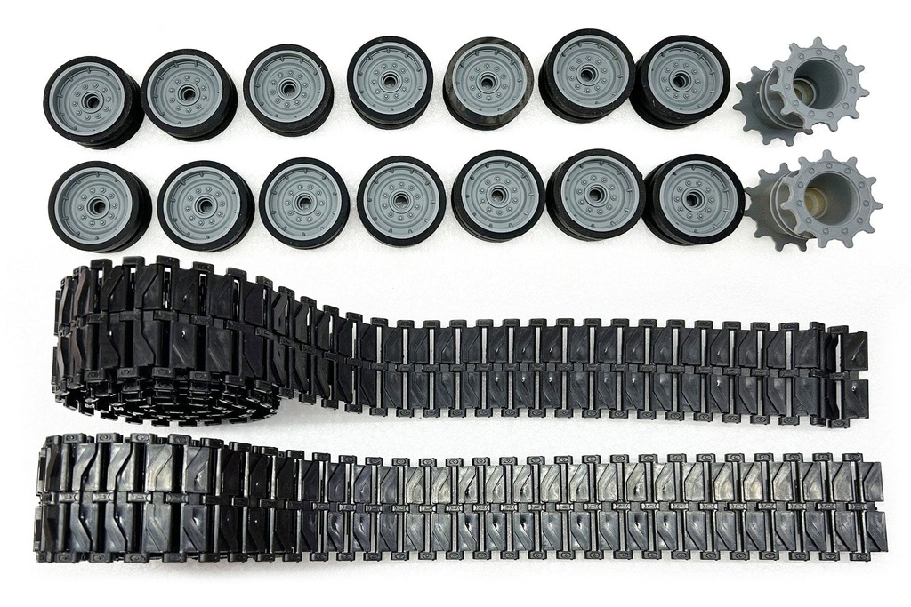 Tongde 1/16 Scale IDF M60 ERA Plastic Tracks, Sprockets, Drive Wheels, and Road Wheels Set