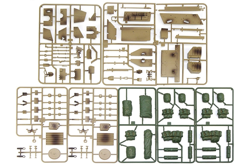 Tongde 1/16 Scale US M2A2 Bradley Plastic Parts Set