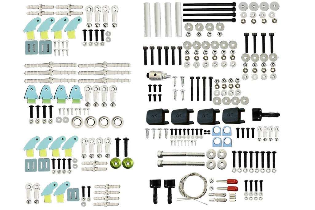 Black Horse 2255mm Messerschmitt BF 109G Hardware Set