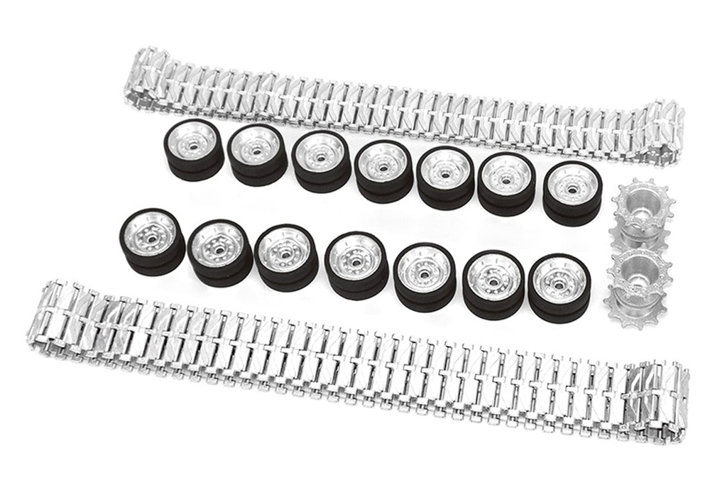 Tongde 1/16 Scale IDF M60 ERA Battle Tank Metal Track, Sprockets, and Wheels Set