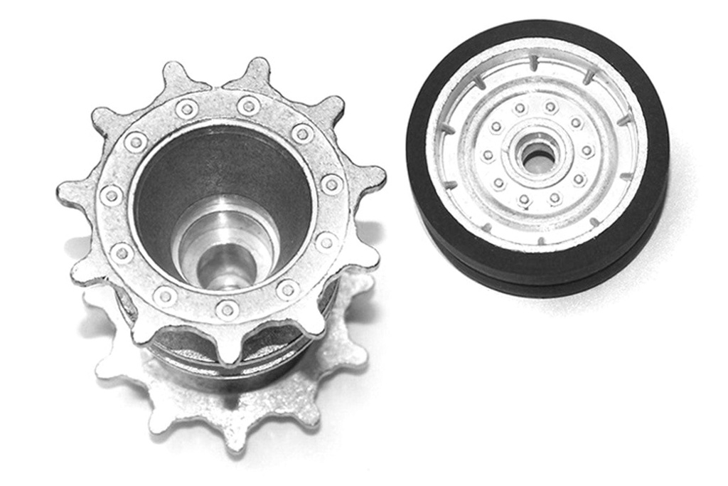 Tongde 1/16 Scale IDF M60 ERA Battle Tank Metal Sprocket/Drive Wheel Set