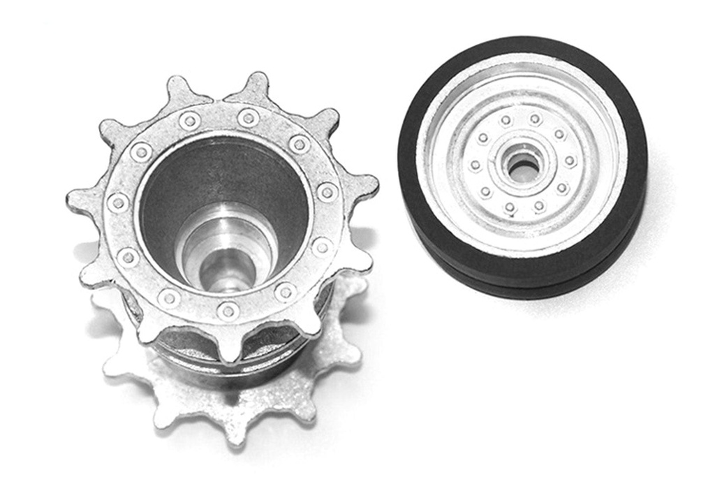 Tongde 1/16 Scale US M60A1/A3 Battle Tank Metal Sprocket/Drive Wheel Set