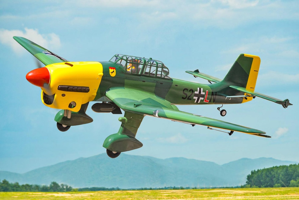 Black Horse Junkers Ju 87 B-2 Stuka 2300mm (90.5") Wingspan - ARF