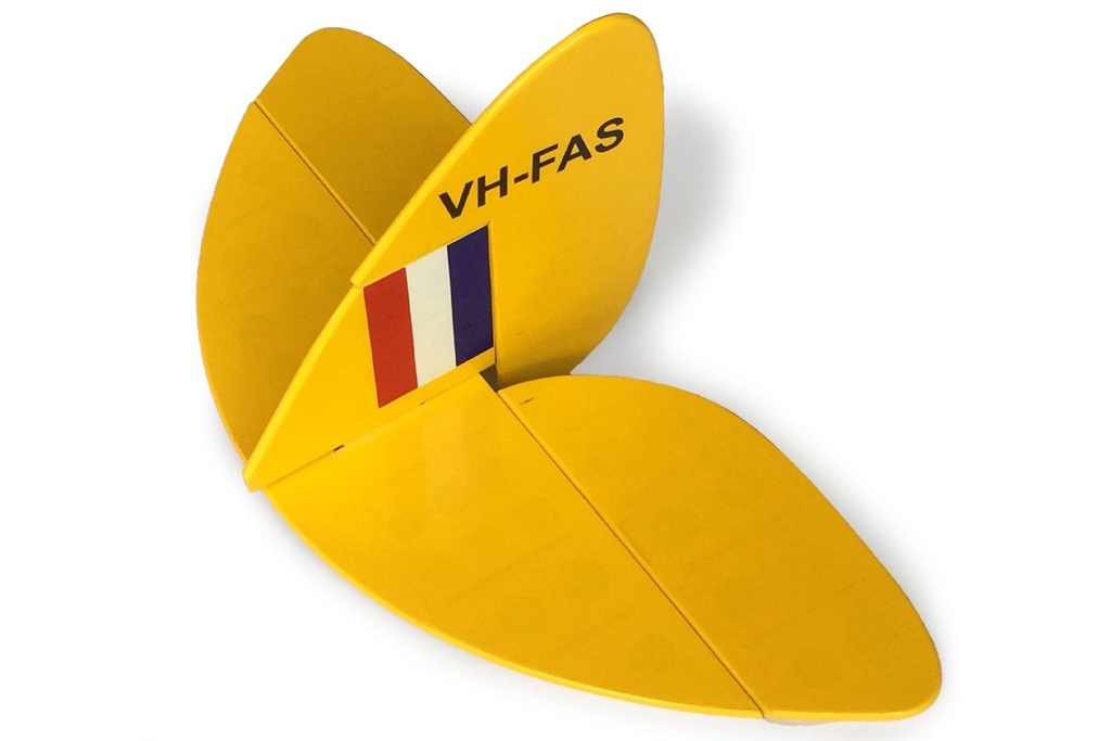 Nexa 1400mm DH.82 Tiger Moth Yellow Tail Set
