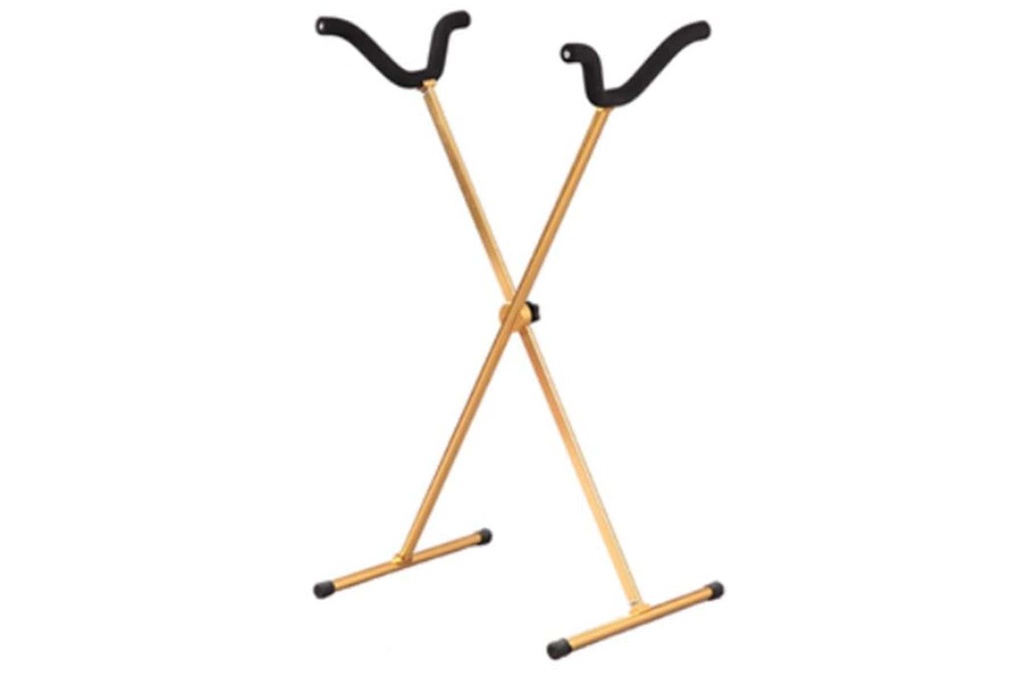 BenchCraft Aluminum Folding Aircraft Stand - Gold