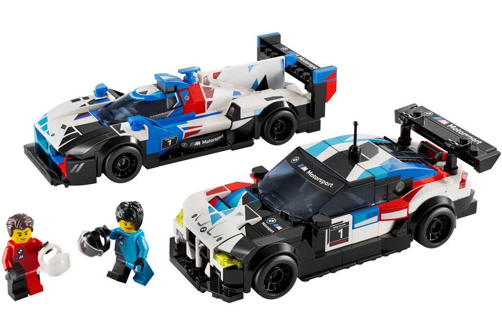 LEGO Speed Champions BMW M4 GT3 & BMW M Hybrid V8 Race Cars
