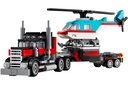 LEGO Creator 3-In-1 Flatbed Truck with Helicopter