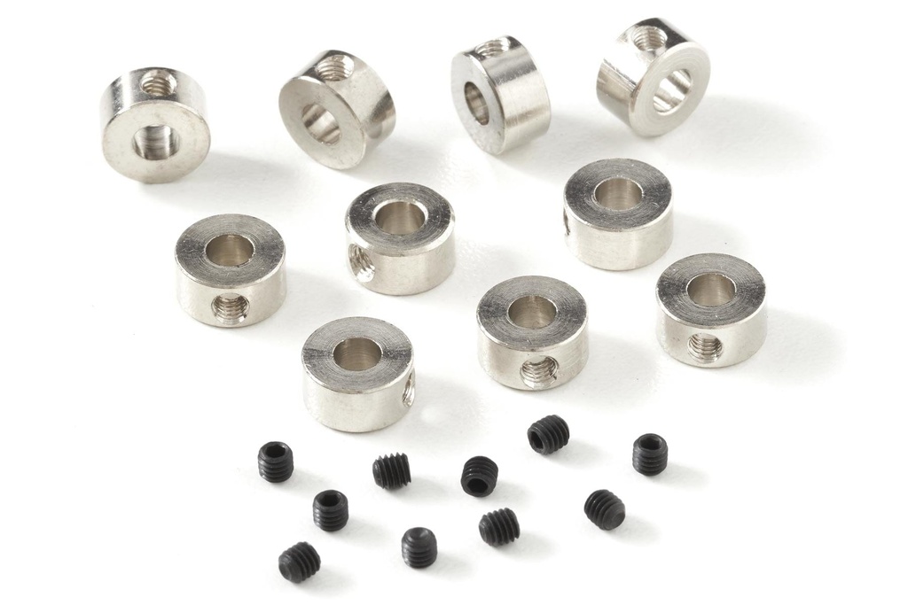 BenchCraft 4.15mm Nickel Plated Wheel Collars (10 Pack)
