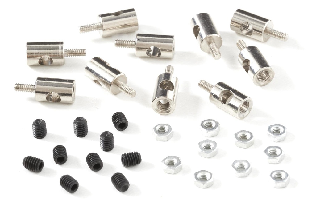 BenchCraft 3.0mm Nickel Plated Link Stops (10 Pack)