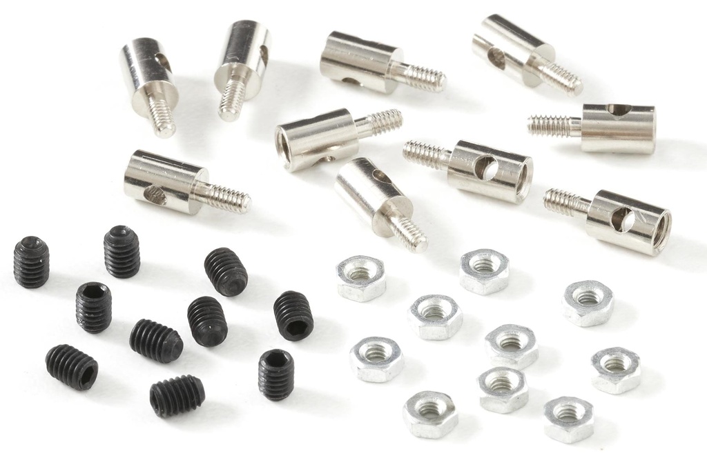 BenchCraft 2.1mm Nickel Plated Link Stops (10 Pack)