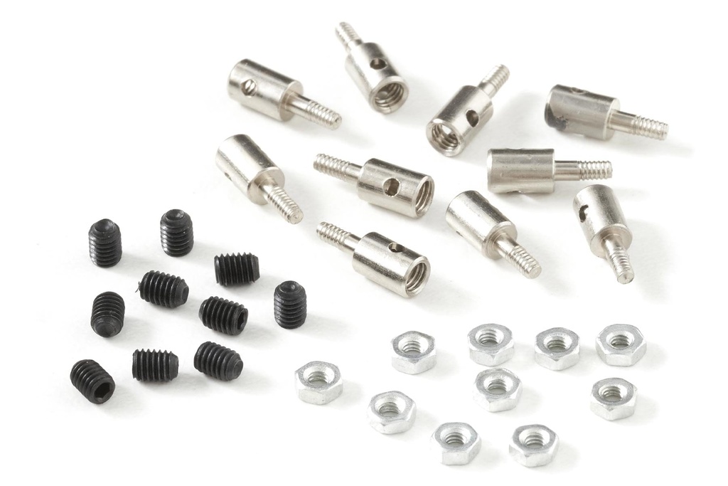 BenchCraft 1.6mm Nickel Plated Link Stops (10 Pack)