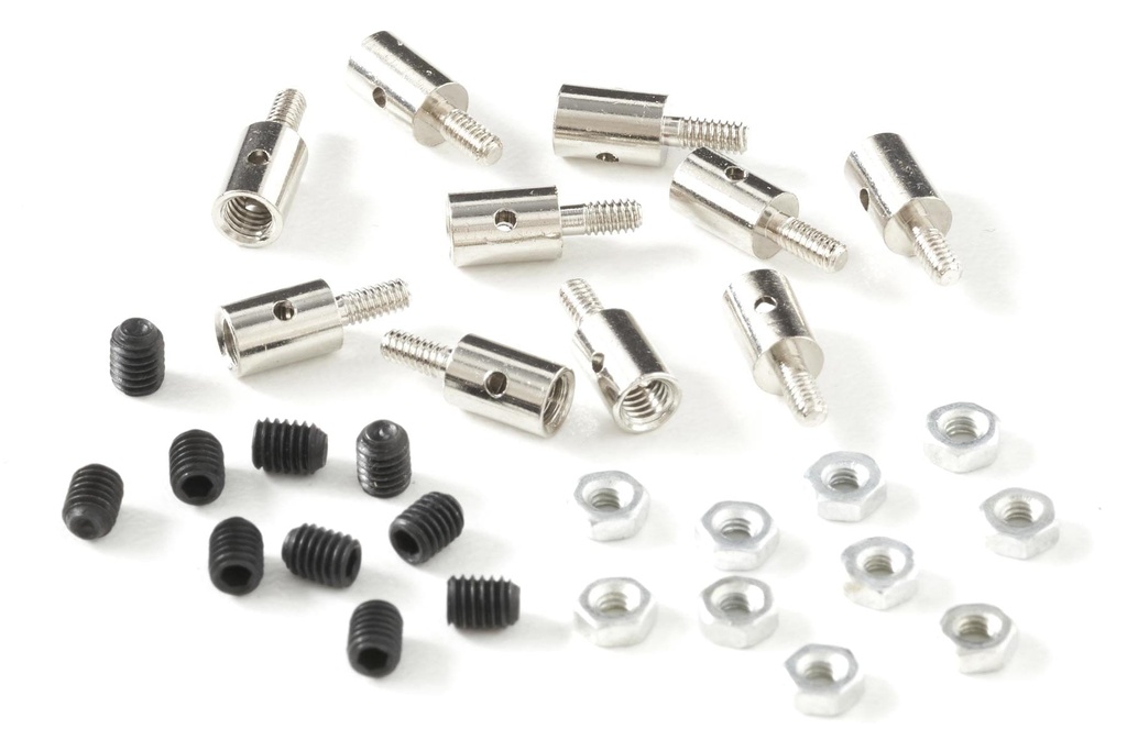 BenchCraft 1.2mm Nickel Plated Link Stops (10 Pack)