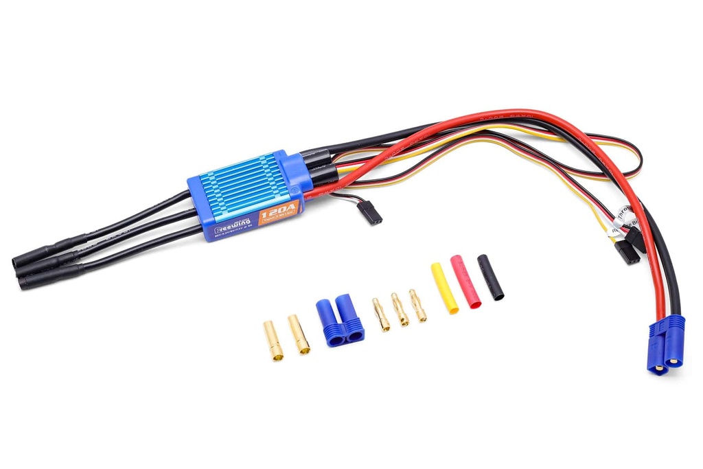 Freewing 120A ESC with 8A BEC and Reverse Thrust Function - 90mm F-16