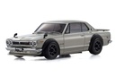 Kyosho Mini-Z Silver Nissan Skyline 2000GT-R KPGC10 1/27 Scale AWD Car - RTR