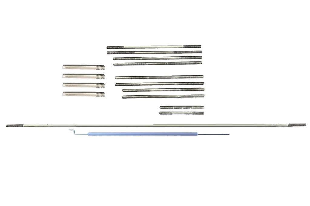 Black Horse 2425mm Antonov An-2 Pushrod & Linkage Set
