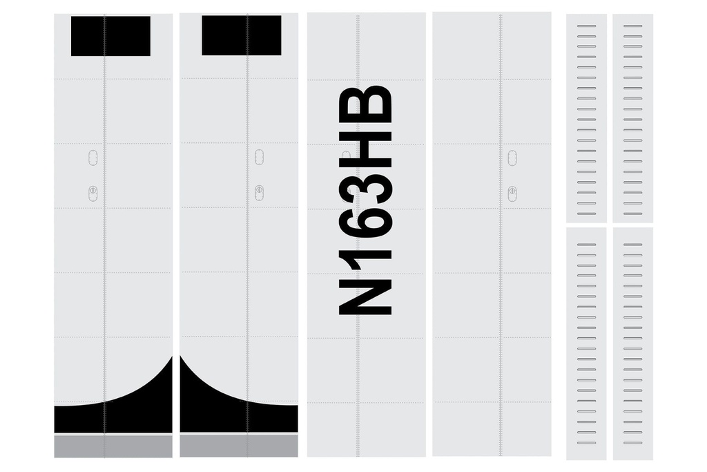 Nexa 1860mm PA-38 Tomahawk Covering Set (Wing)