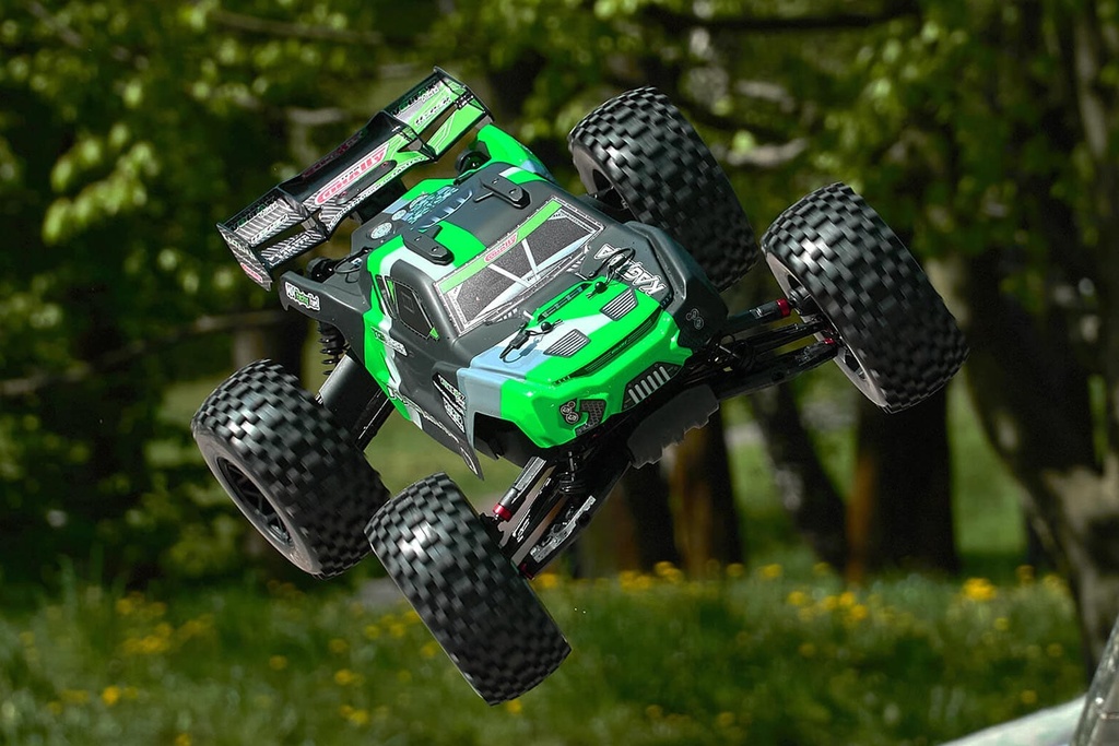 Team Corally Kagama Green 1/8 Scale 4WD Monster Truck - Rolling Chassis