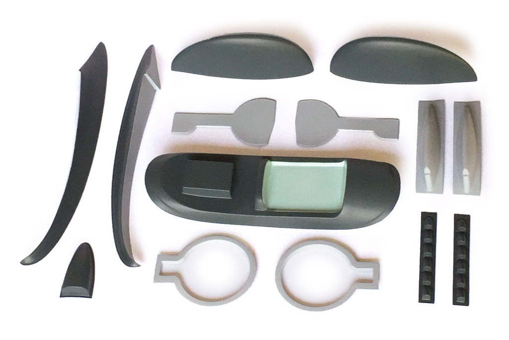 Nexa 1580mm P-39 Air Cobra Plastic Parts Set